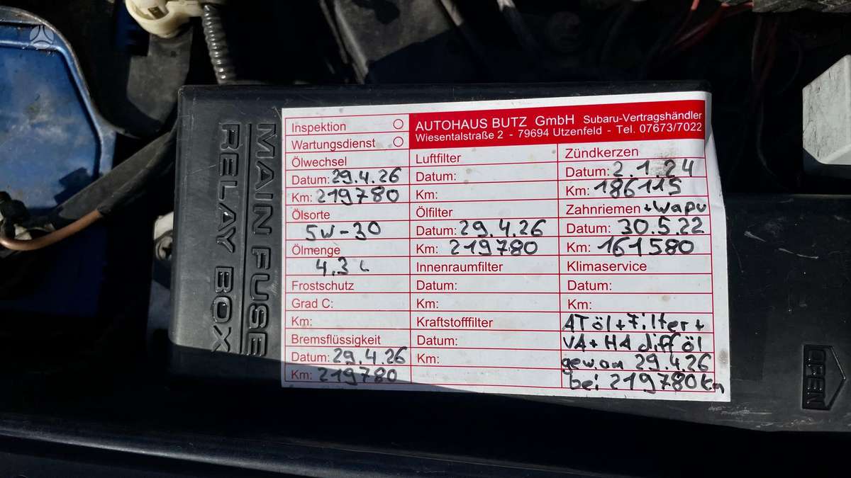 Subaru Forester, 2.5 l., off-road / crossover