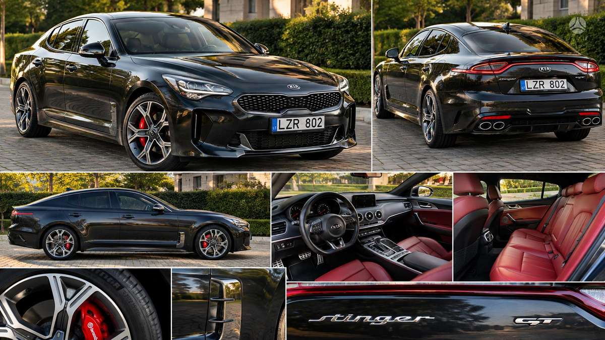 Kia Stinger, 3.3 l., Хэтчбек