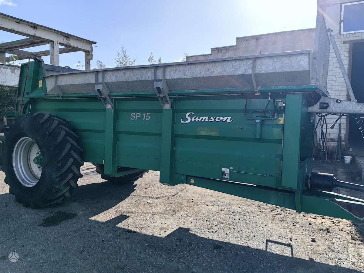 Samson SP 15, навозные шейкеры, измельчители компоста