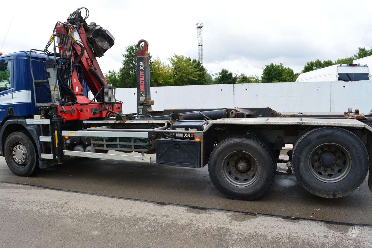 Scania P380, самосвалы с прицепoм