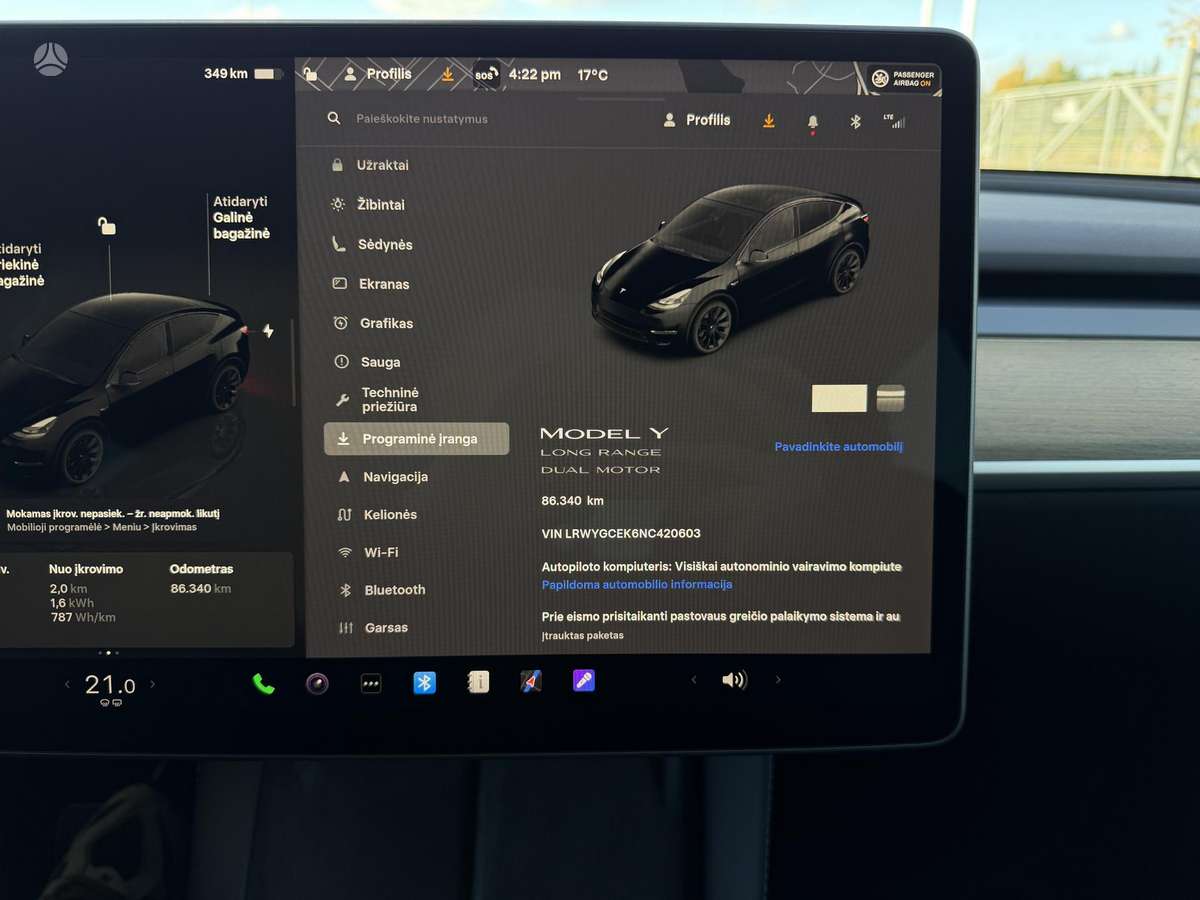 Tesla Model Y, 81 kWh, off-road / crossover