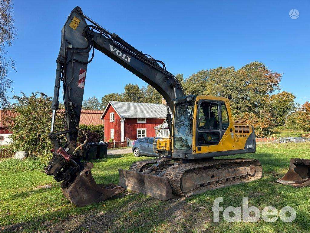 Volvo EC140 BLC, ekskavatoriai