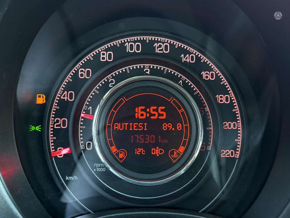 Fiat 500, 1.2 l., hatchback