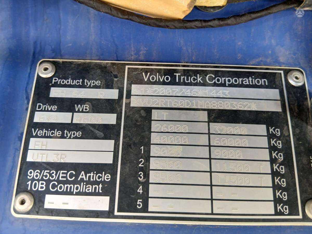 Volvo FH, timber trucks