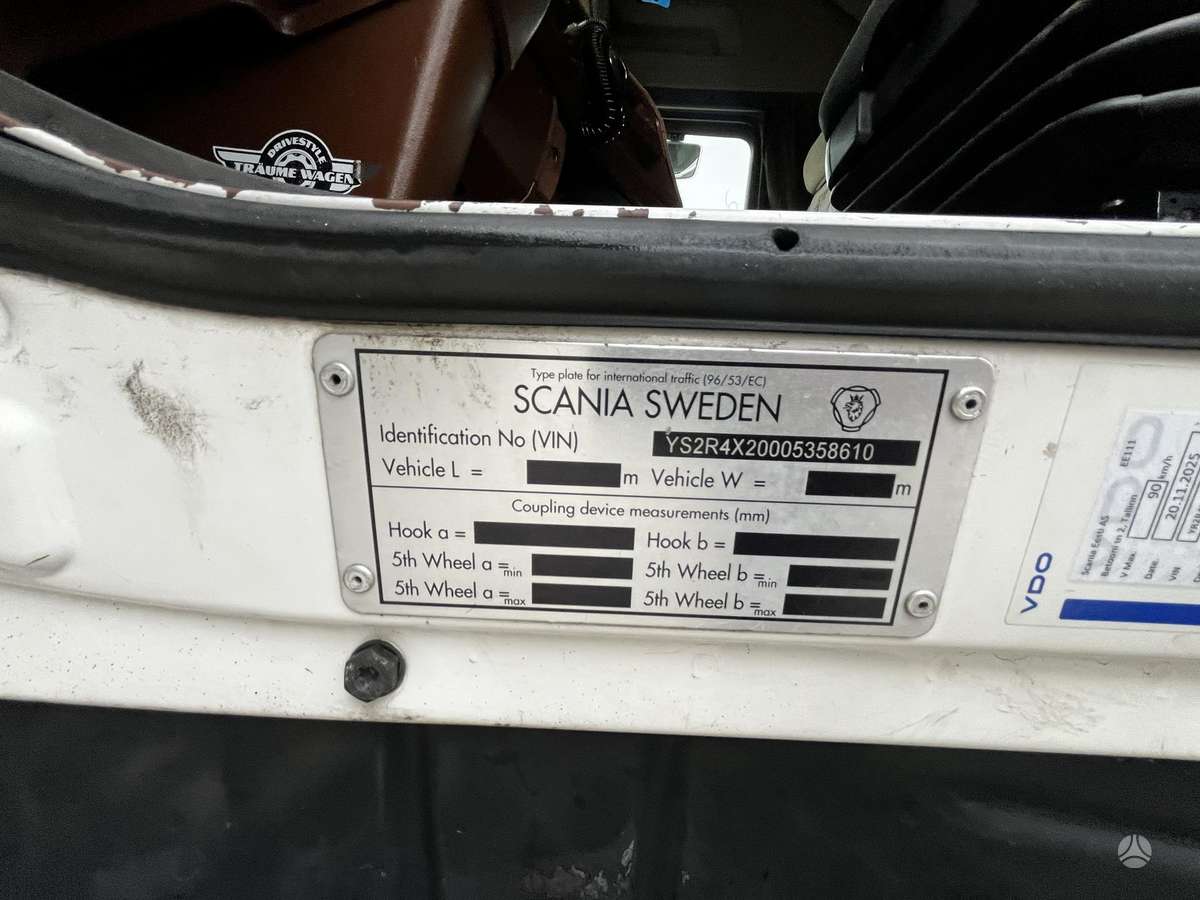 Scania R450, 2 miegamosios vietos