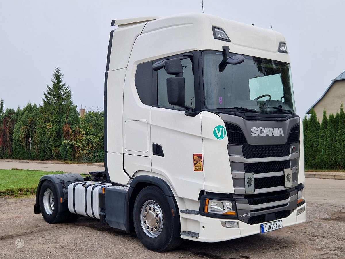 Scania S450, galiojanti TA!, double sleeper