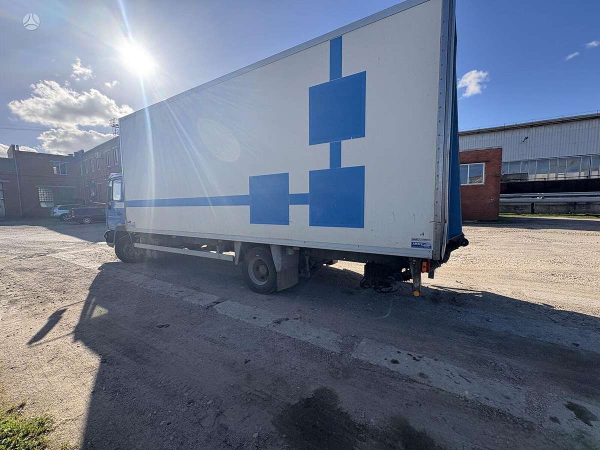 MAN 12.220, box trucks / box vans