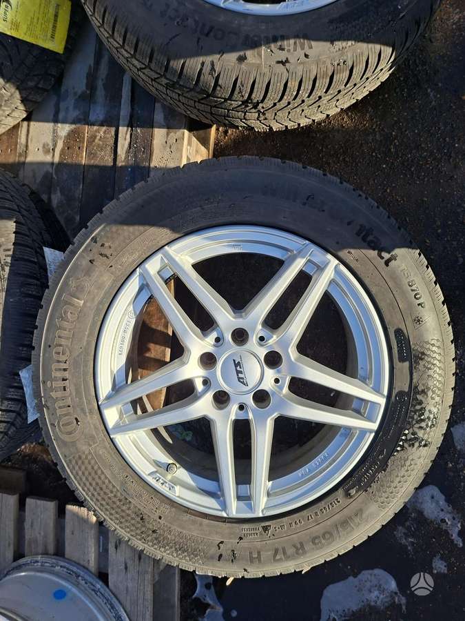 ATS 6.5J ET44 66.6, light alloy, R17