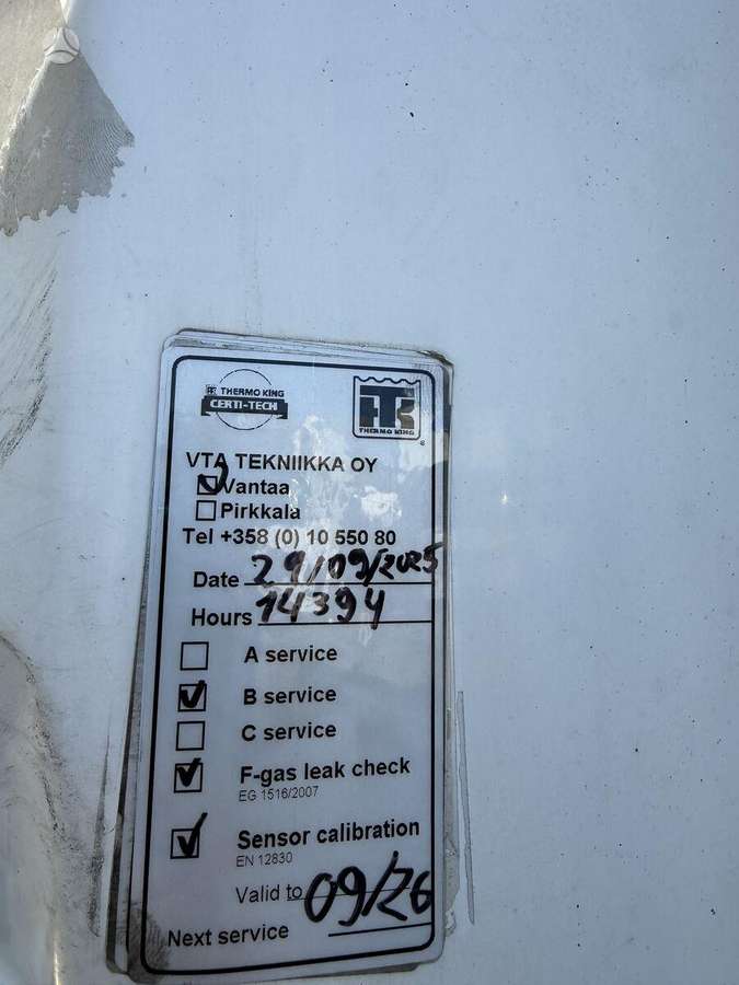 Schmitz SKO24 Thermoking Multitemp *7 units avai, refrigerated