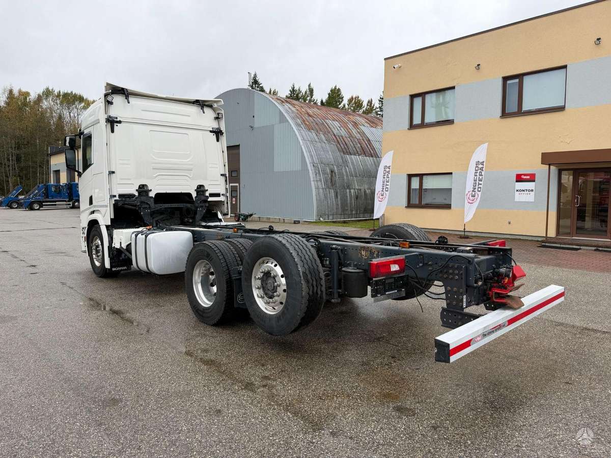 Scania R500, važiuoklės