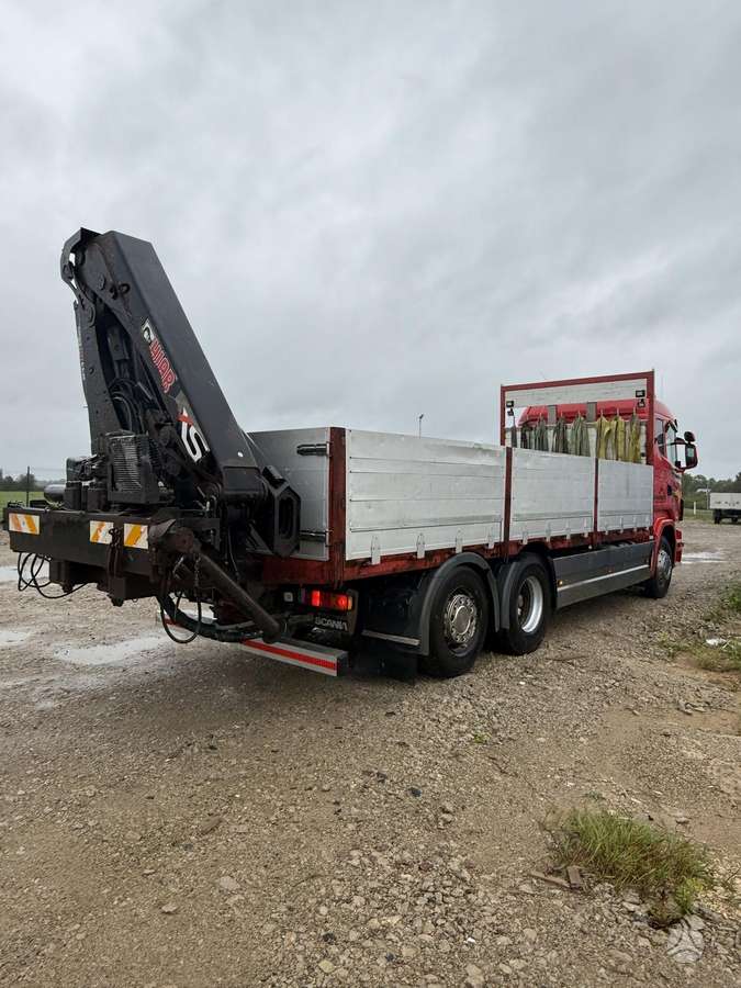 Scania R480, su kranu