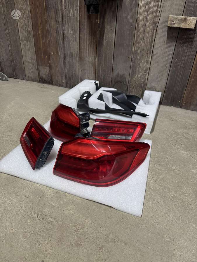 BMW 5 serija žibintai