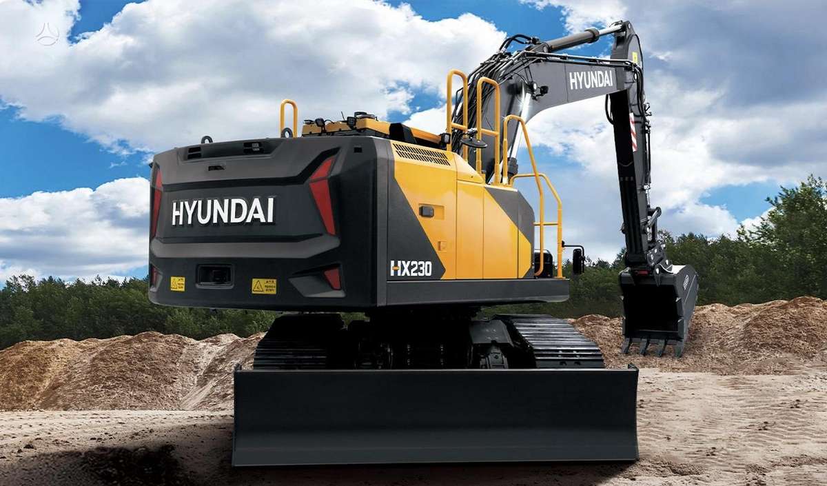 Hyundai HX230, ekskavatoriai