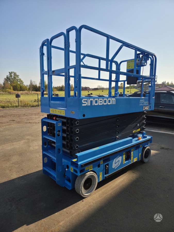 SINOBOOM 1012E (3346E), ножничные подъёмники