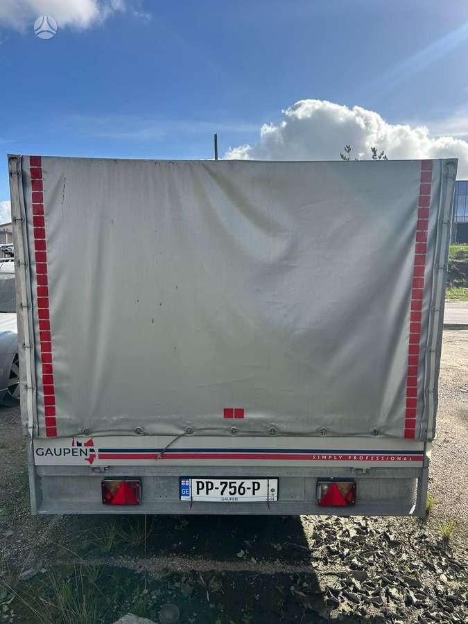 Gaupen TR4, dropside with tarpaulin