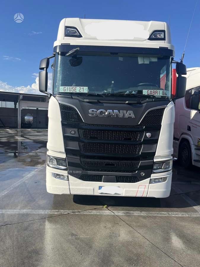 Scania R 520 V8 Retarder, double sleeper