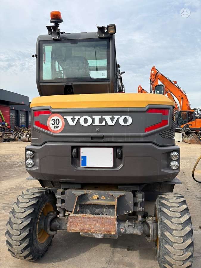 Volvo EW60E, экскаваторы