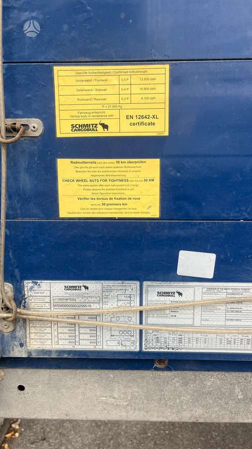 Schmitz, curtain / tarpaulin