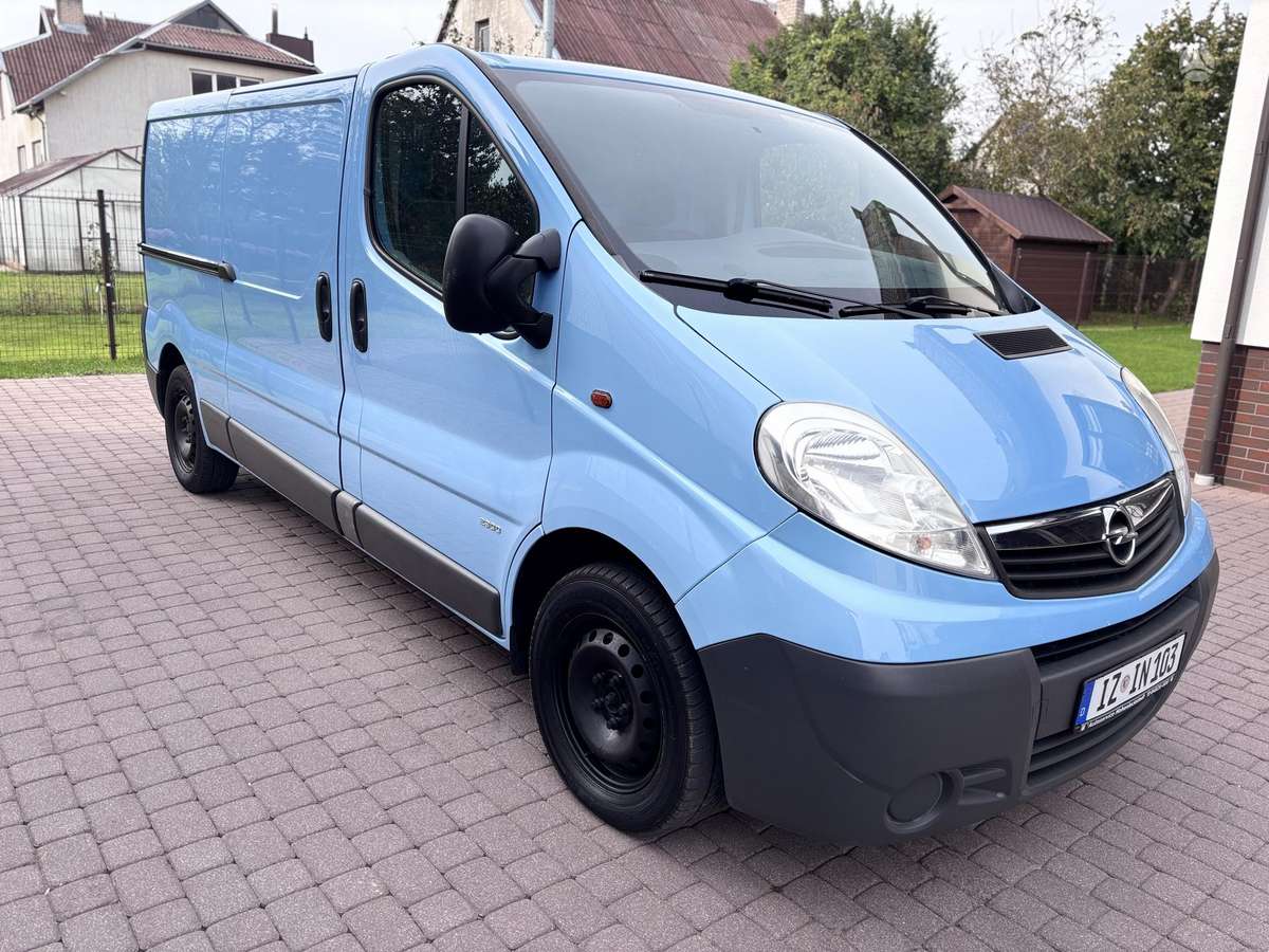 Opel Vivaro, 2.0 l., komercinis