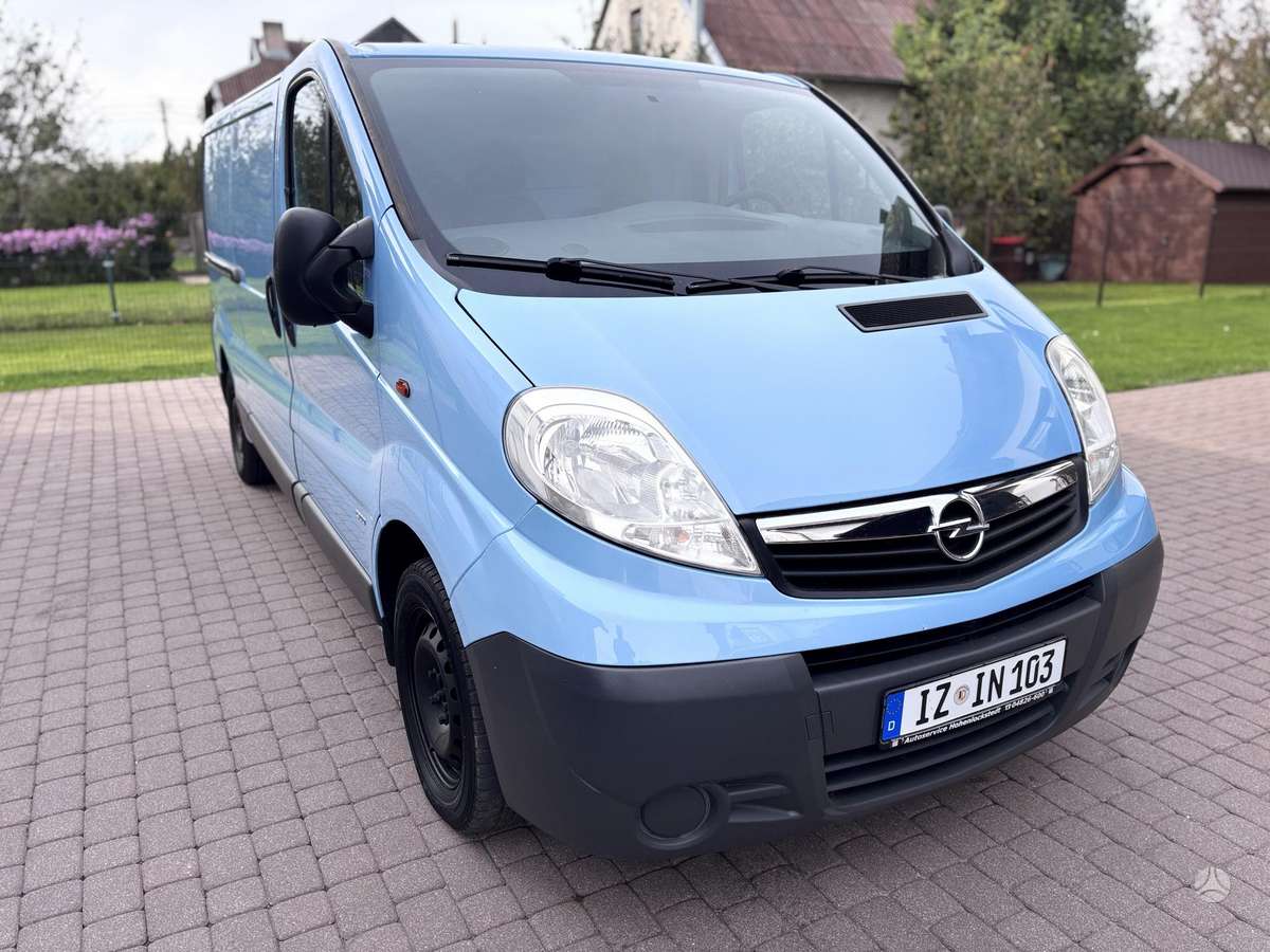 Opel Vivaro, 2.0 l., komercinis