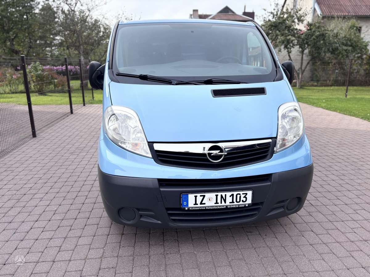 Opel Vivaro, 2.0 l., komercinis
