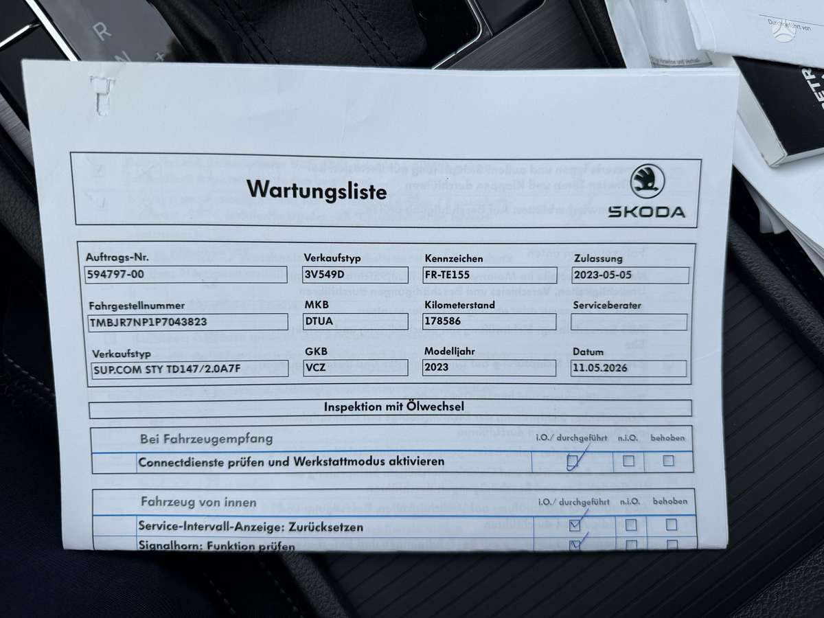 Skoda Superb, 2.0 l., Универсал
