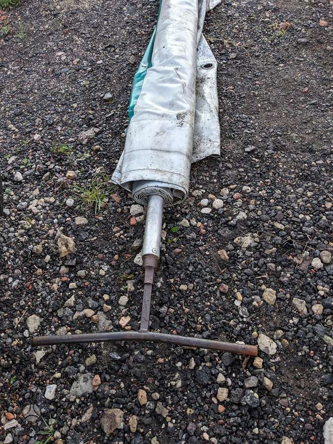 Schmitz Savivates puspriekabes tentas, dumper / tipper
