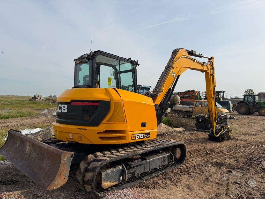 JCB 86 C-2, экскаваторы