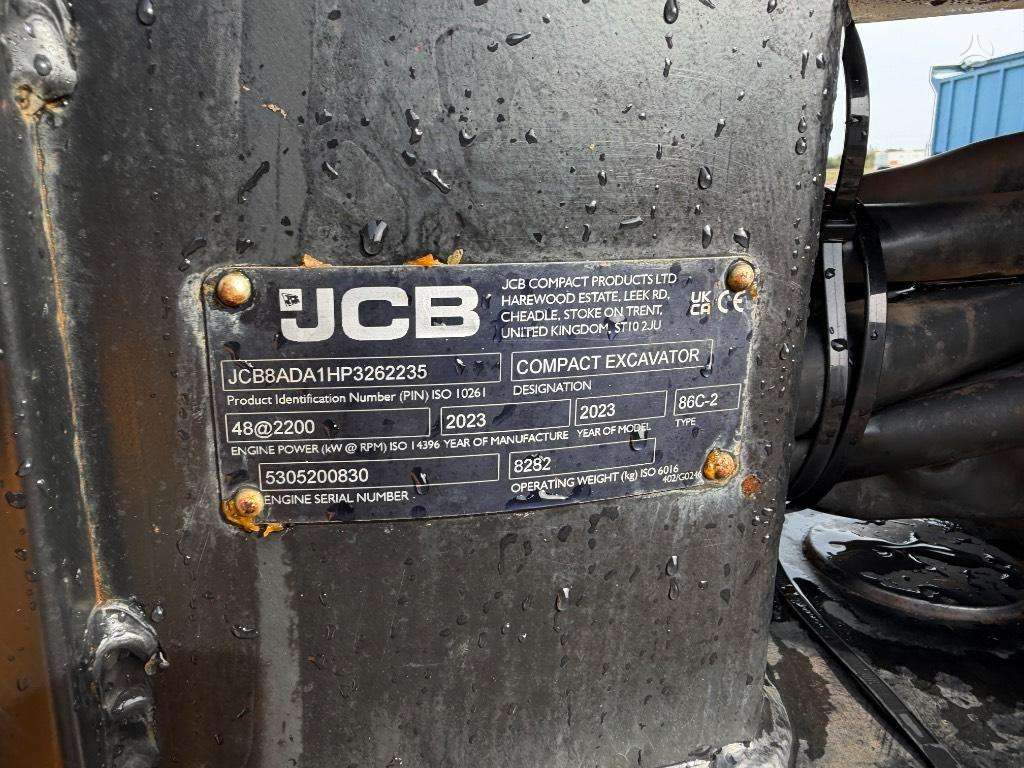JCB 86 C-2, экскаваторы