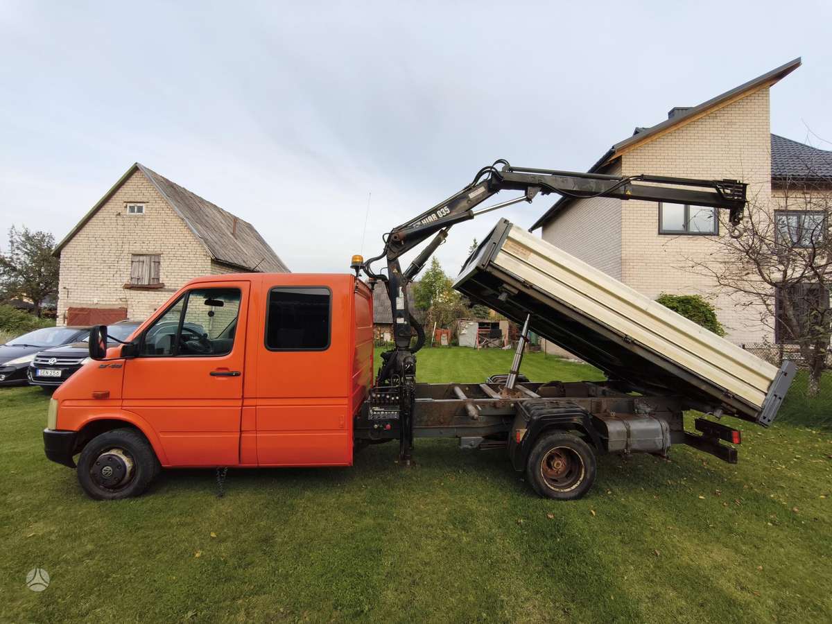 Volkswagen LT46, dumpers with crane