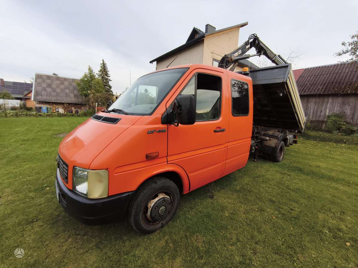 Volkswagen LT46, dumpers with crane