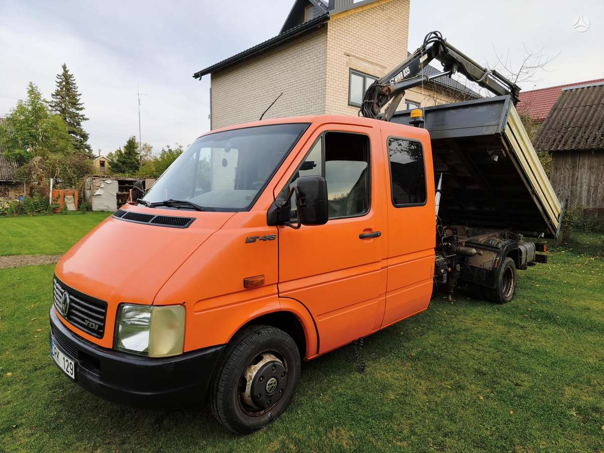 Volkswagen LT46, dumpers with crane