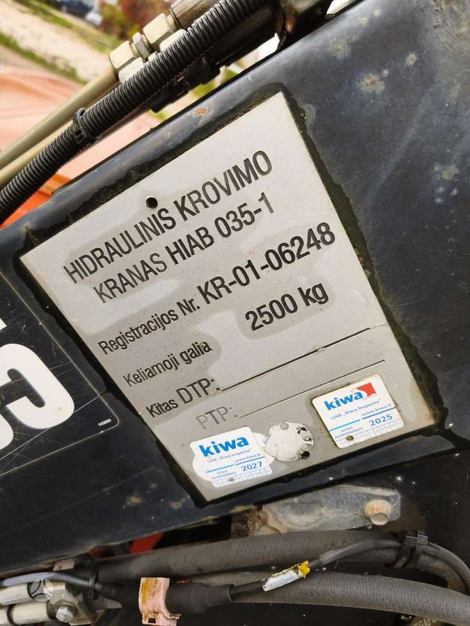 Volkswagen LT46, dumpers with crane