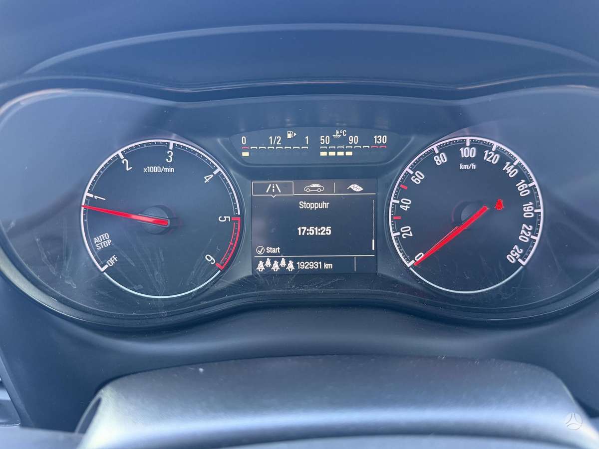 Opel Zafira, 2.0 l., Минивэн