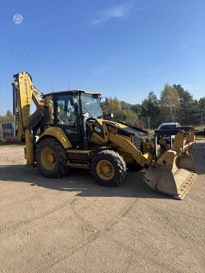 Caterpillar 428F2, экскаваторные погрузчики