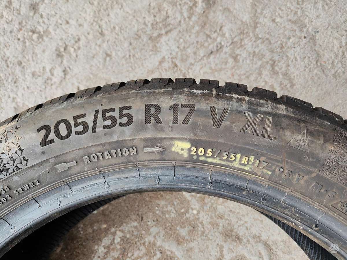 Continental, всесезонные 205/55 R17