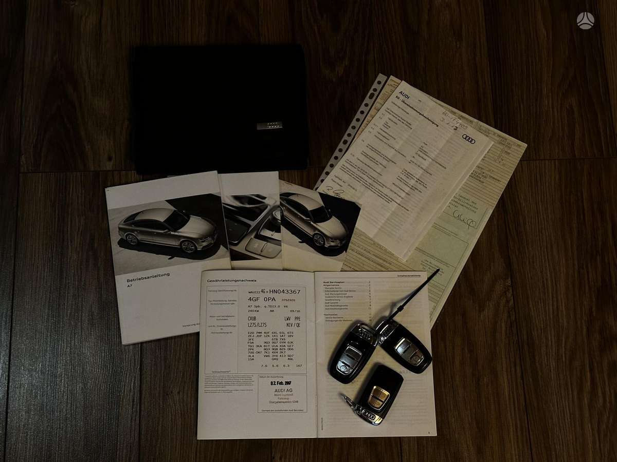 Audi A7, 3.0 l., Хэтчбек