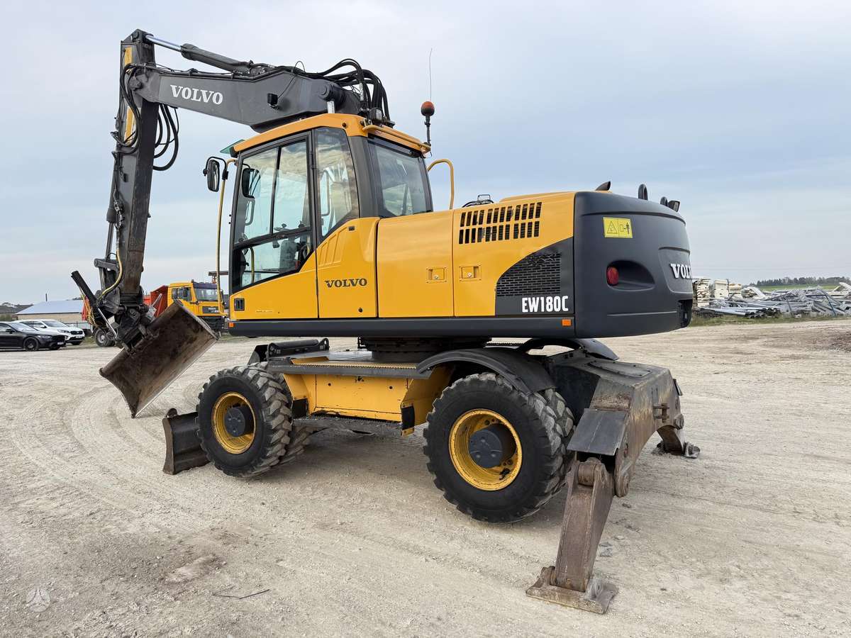 Volvo EW 180 C , ROTO + Grapple, экскаваторы