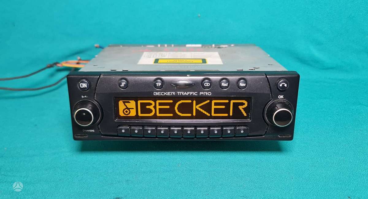 Becker Trafic pro, cd / mp3 проигрыватели
