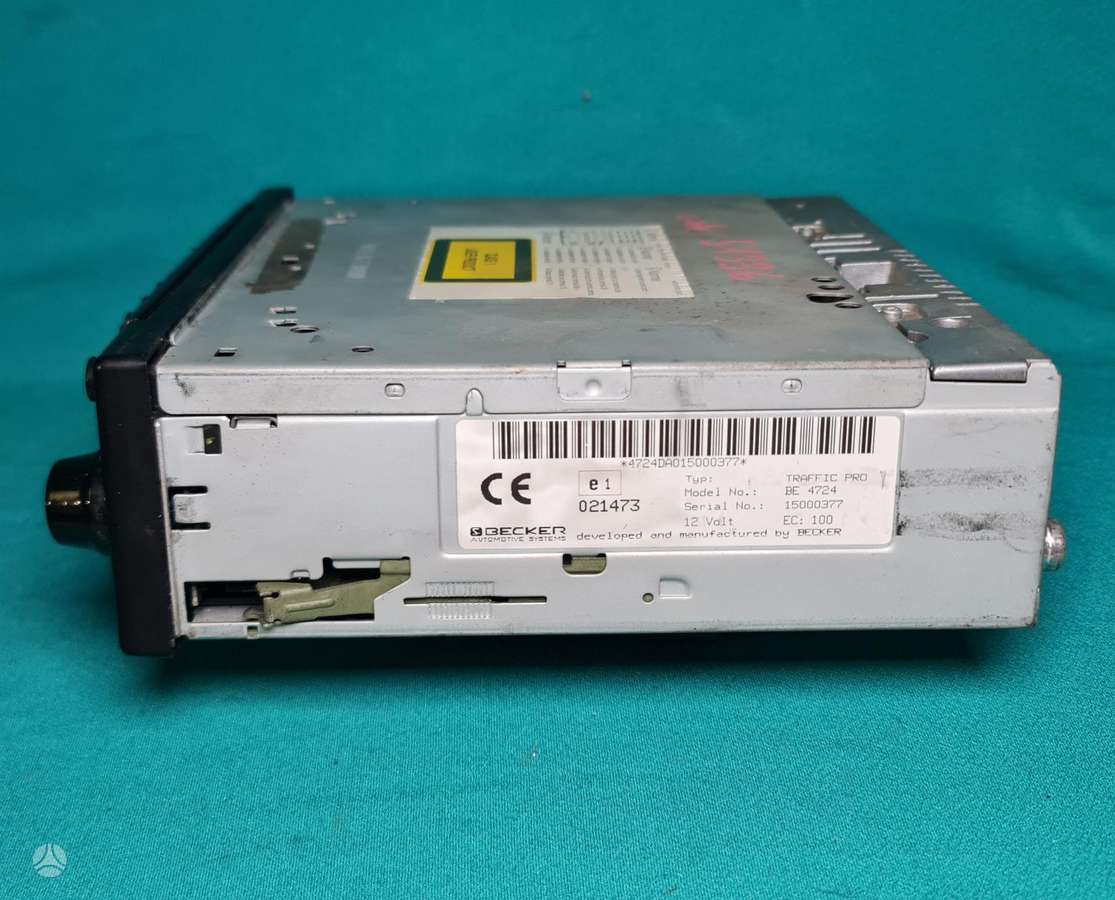Becker Trafic pro, cd / mp3 проигрыватели