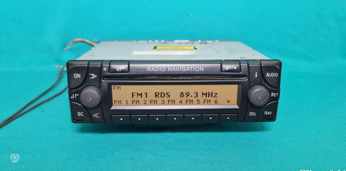 Mercedes-Benz Becker RadioNavigation, cd / mp3 players