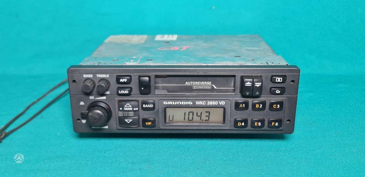 Grundig Wkc-3860, mc magnetolos