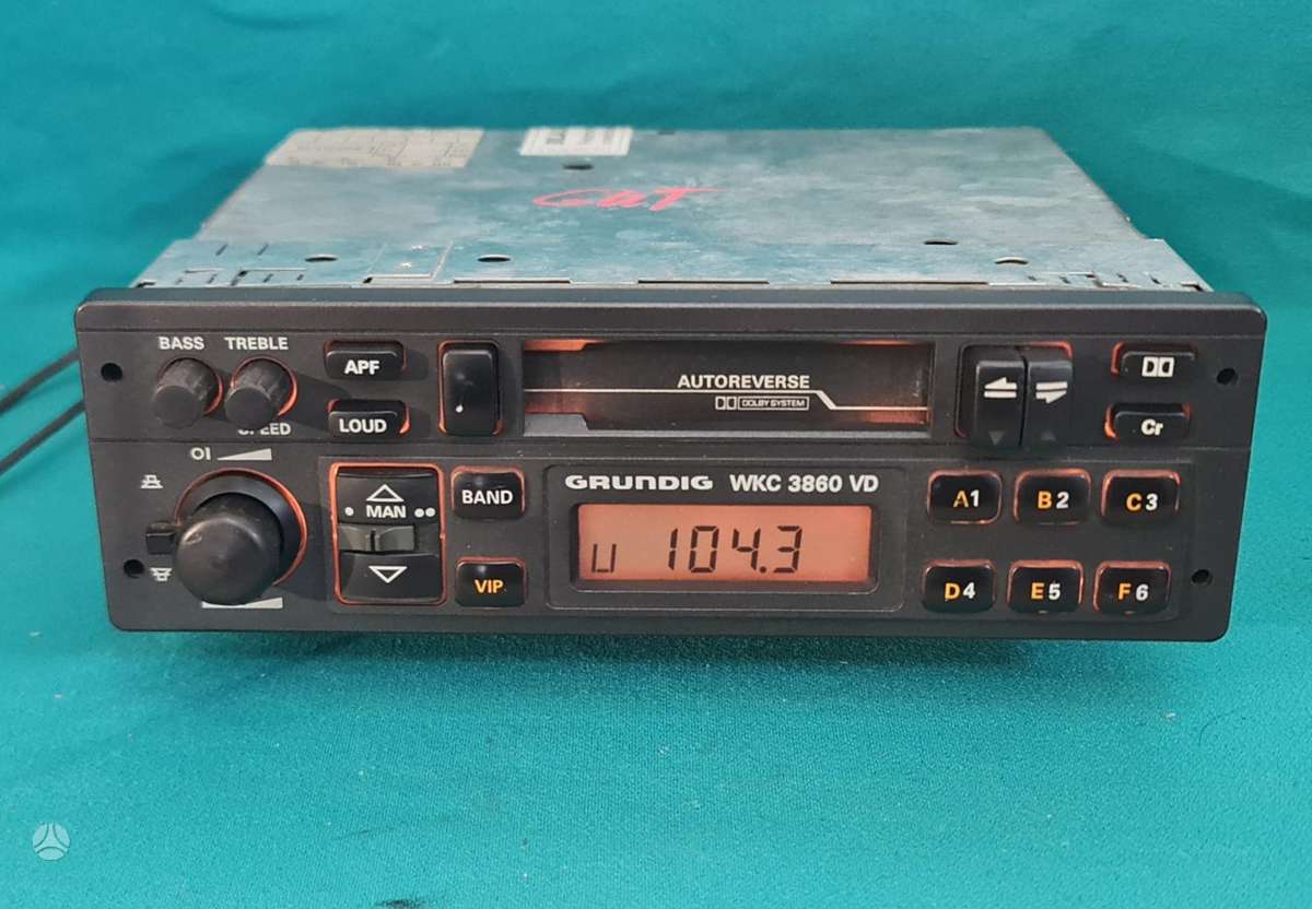 Grundig Wkc-3860, mc magnetolos