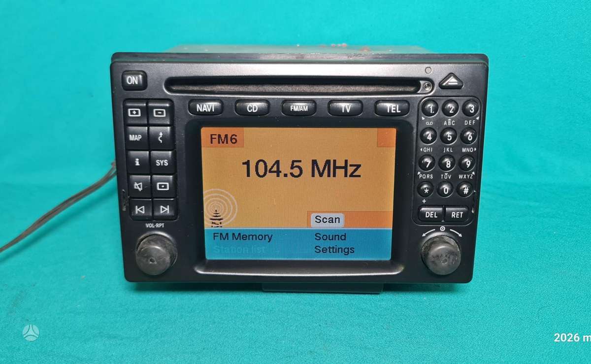 Mercedes-Benz Comand 2.0, multimedia and navigation