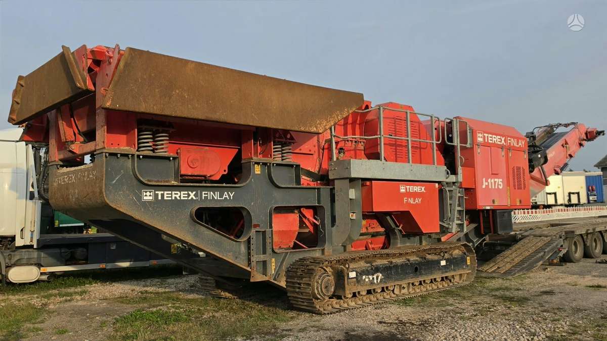 Terex J1175. Jaw crusher., cкрининги