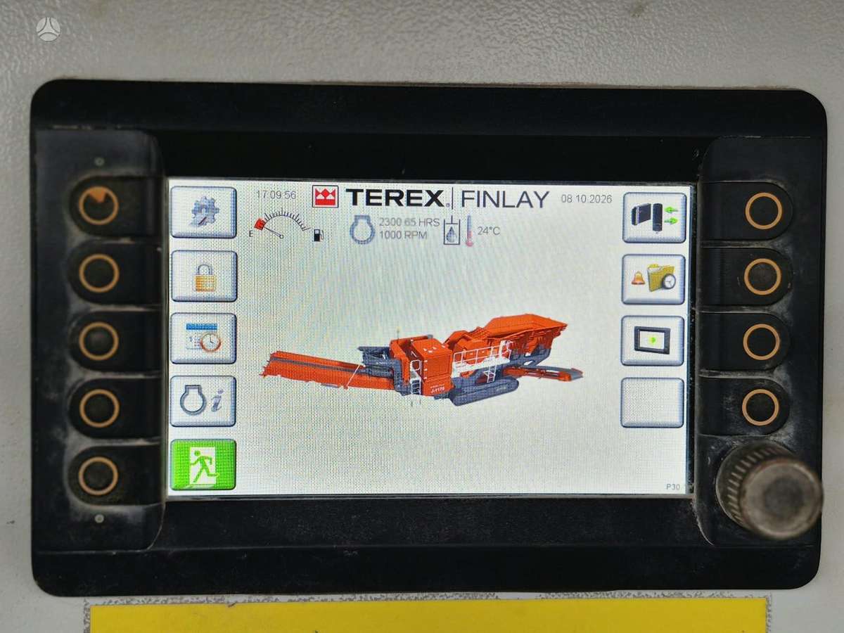 Terex J1175. Jaw crusher., cкрининги