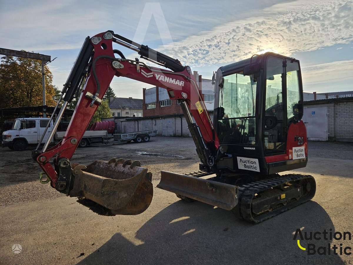 Yanmar SV 26, мини-экскаваторы