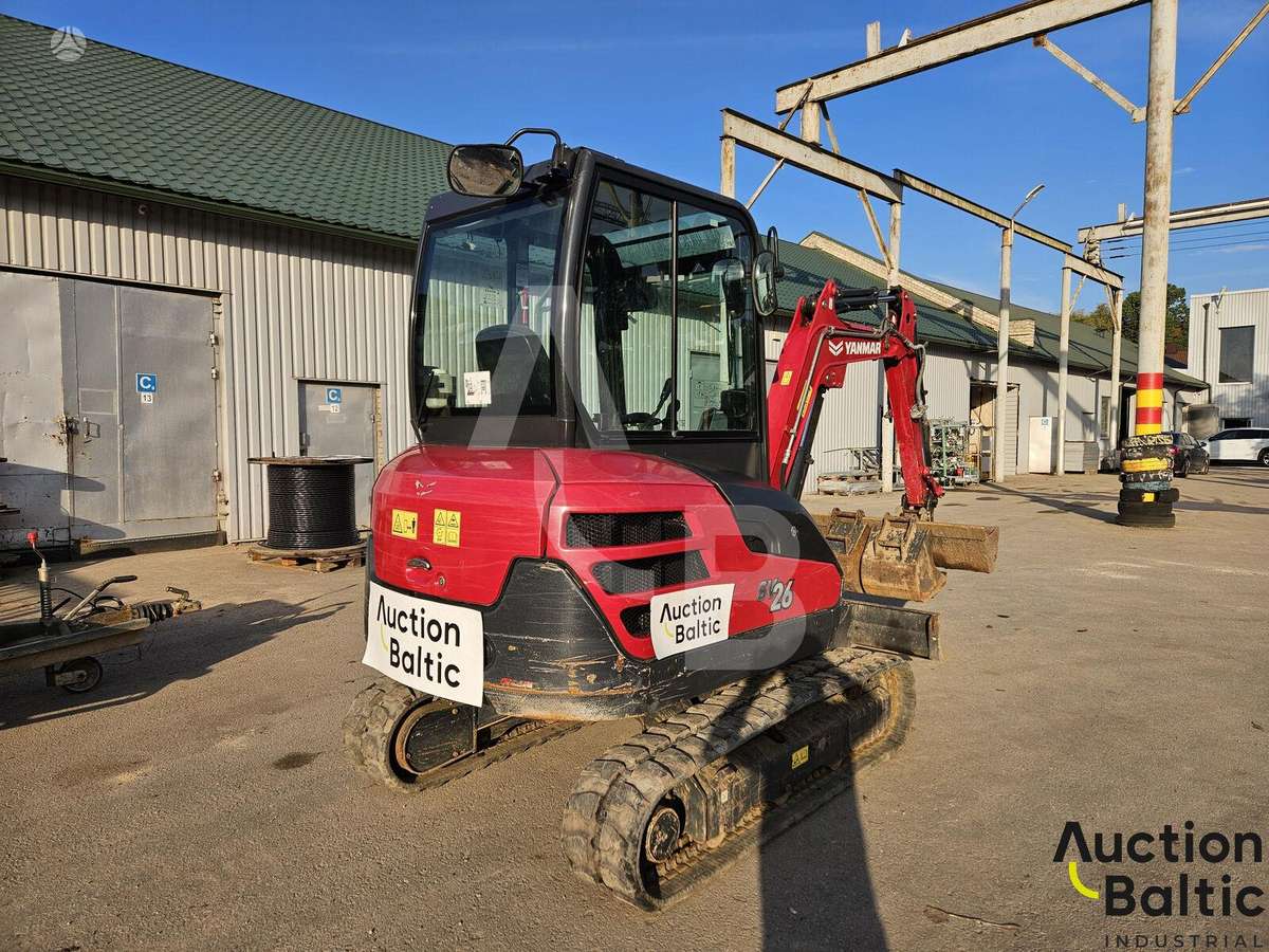 Yanmar SV 26, mini excavator