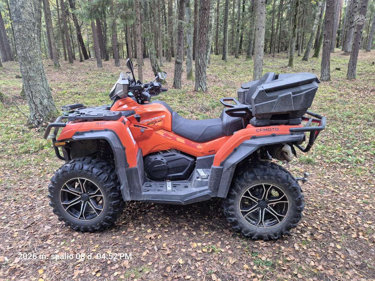 CFMOTO CFORCE 850XC, keturračiai