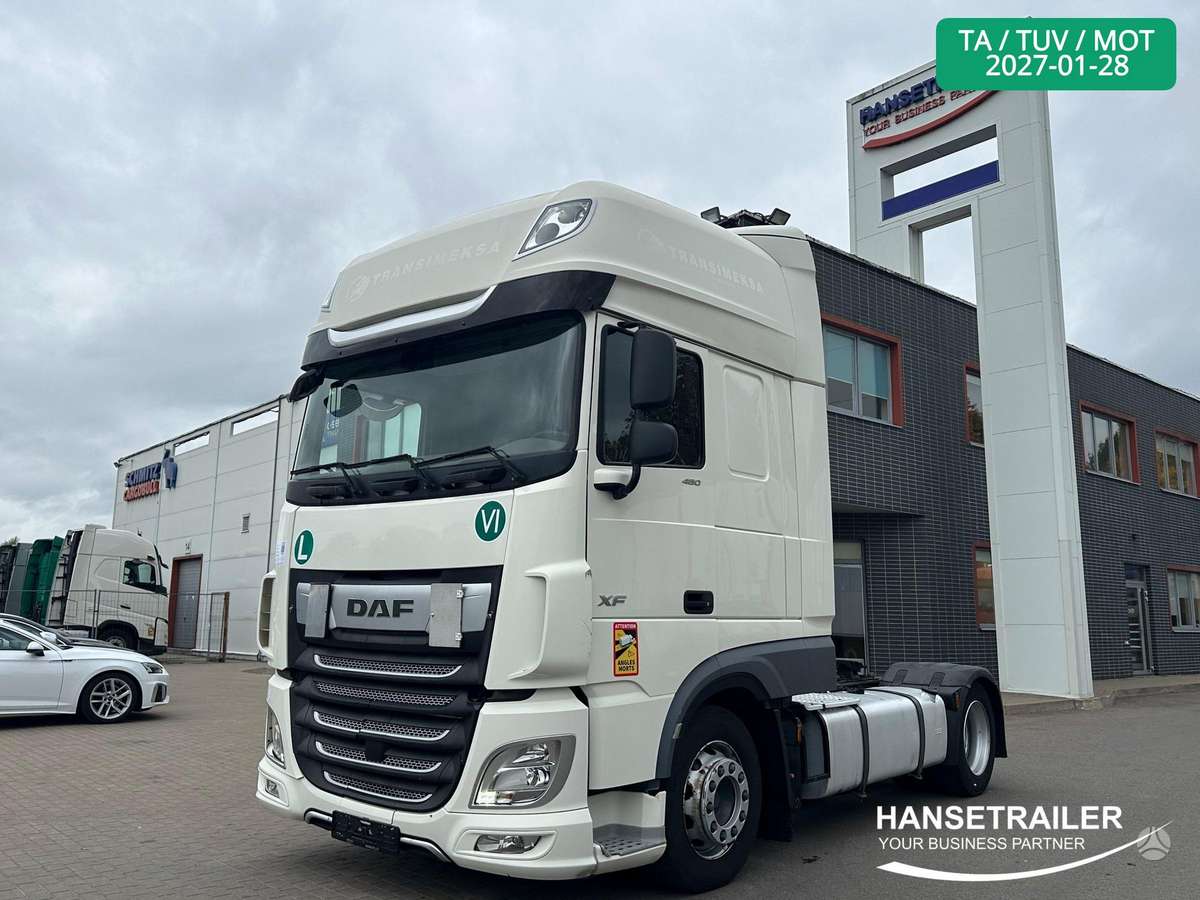 DAF XF 480 FT Mega Lowdeck, double sleeper